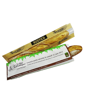 Sachet baguette à fenêtre