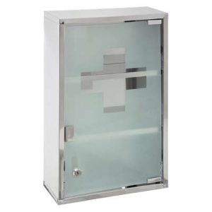 Armoire à pharmacie en inox