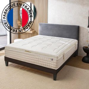 Matelas 160X200 haut de gamme Mémoire de forme 33 cm EMPEREUR – Fabriqué en France