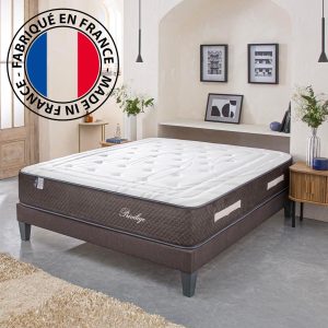 Matelas 140X190 haut de gamme Hybride 30 cm PRIVILÈGE – Fabriqué en France