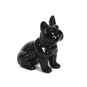 Bulldog déco H10 noir