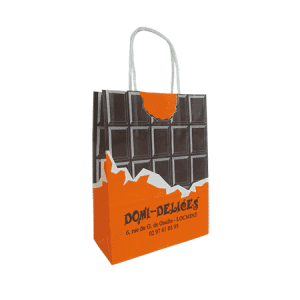 Sac papier pour chocolatier