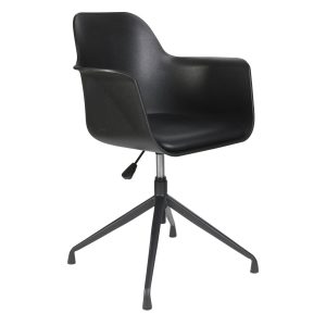 Lot de 2 fauteuils pivotants noirs (Marketplace)