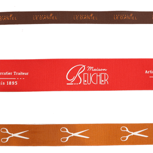 Rubans couleur gros grain