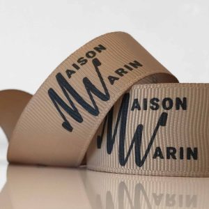 Ruban grosgrain personnalisé traiteur