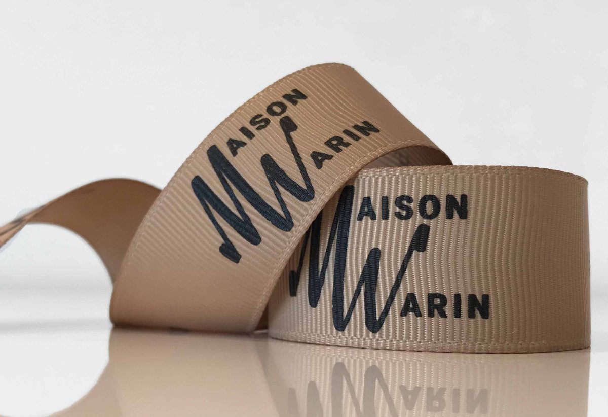 Ruban grosgrain personnalisé traiteur