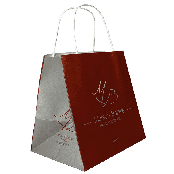 Sac papier impression soufflets – Image 2