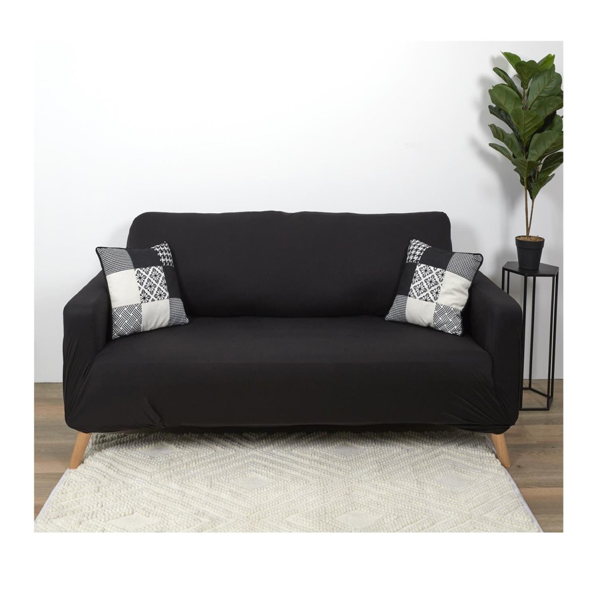 Housse de canapé extensible 2 places