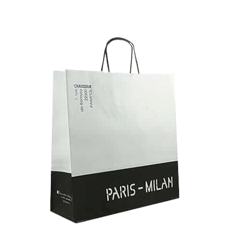 Sac papier cartonné kraft brun – Image 2