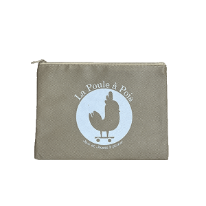 Pochette en tissu personnalisable