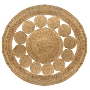 Tapis en jute végétale D120