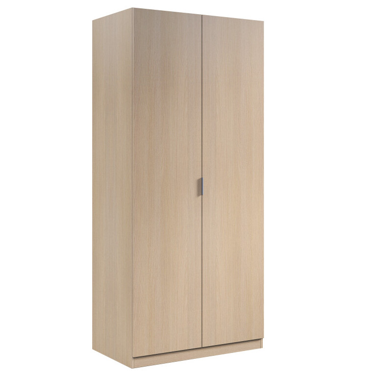 Armoire bois 180x82x52 portes battantes