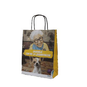 Sac papier personnalisé photo